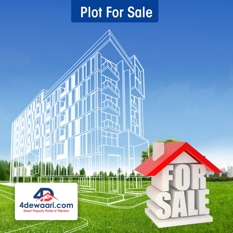 Prime 10 Marla plot available for sale in DHA phase 5  Lahore 
