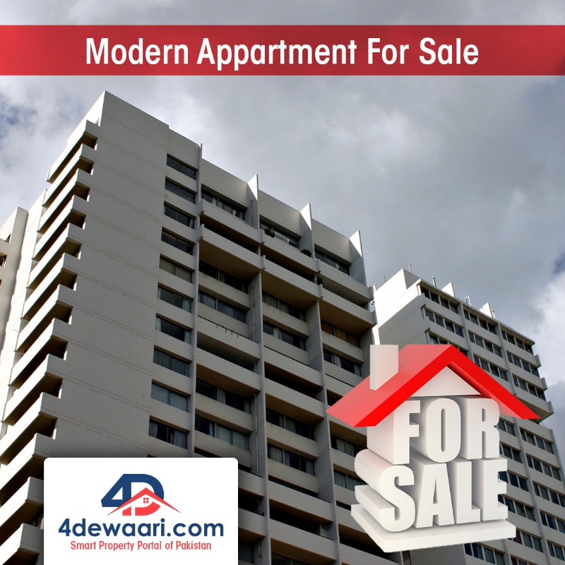 870 Sq ft PHA Flats for sale in I-12, 6th floor Block P Islamabad  