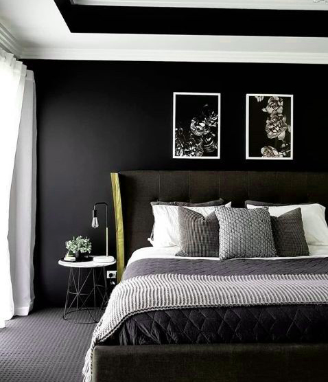 Top 5 Modern Dark Coloured Bedroom Ideas