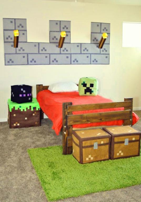 Minecraft Accessories Decoration Ideas for Our Real Life