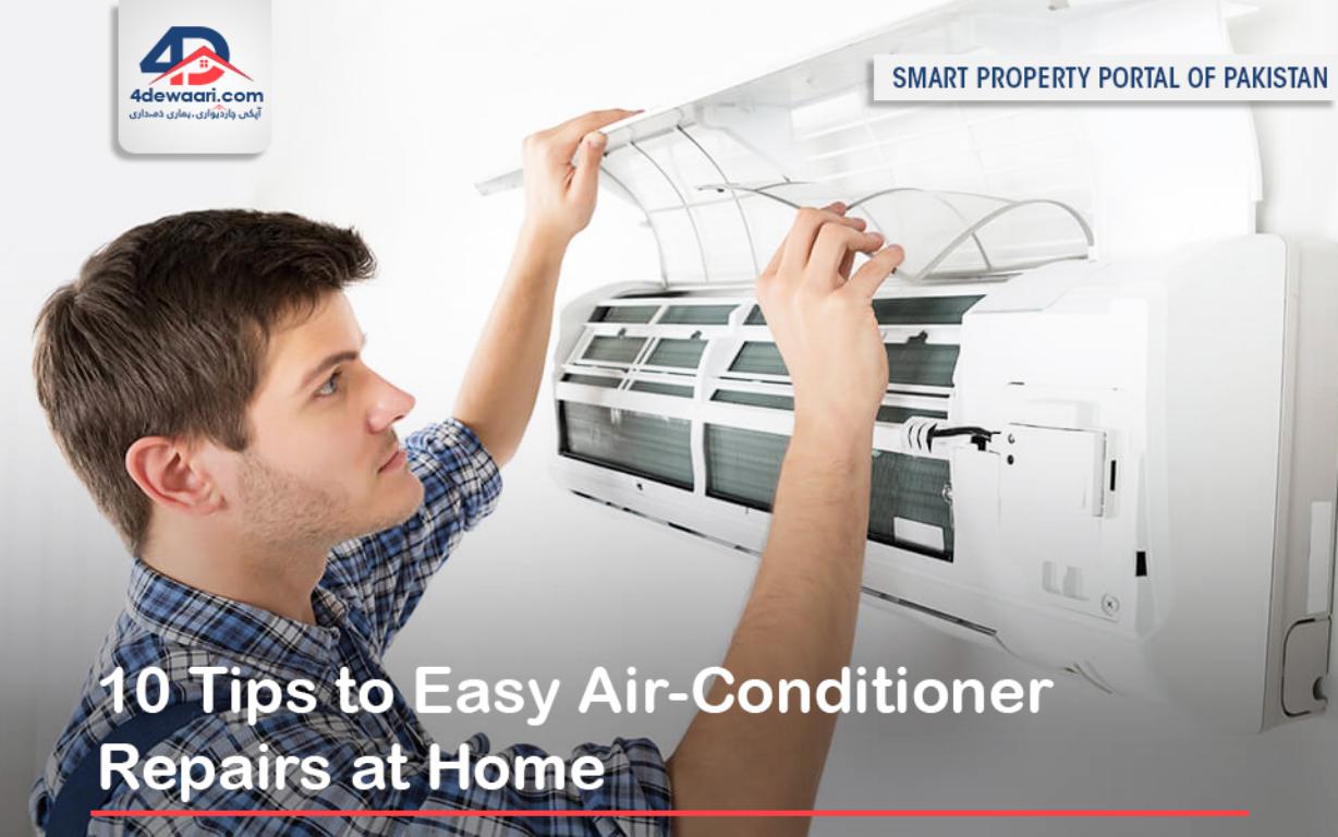 10 Tips to Easy Air-Conditioner Repairs at Home