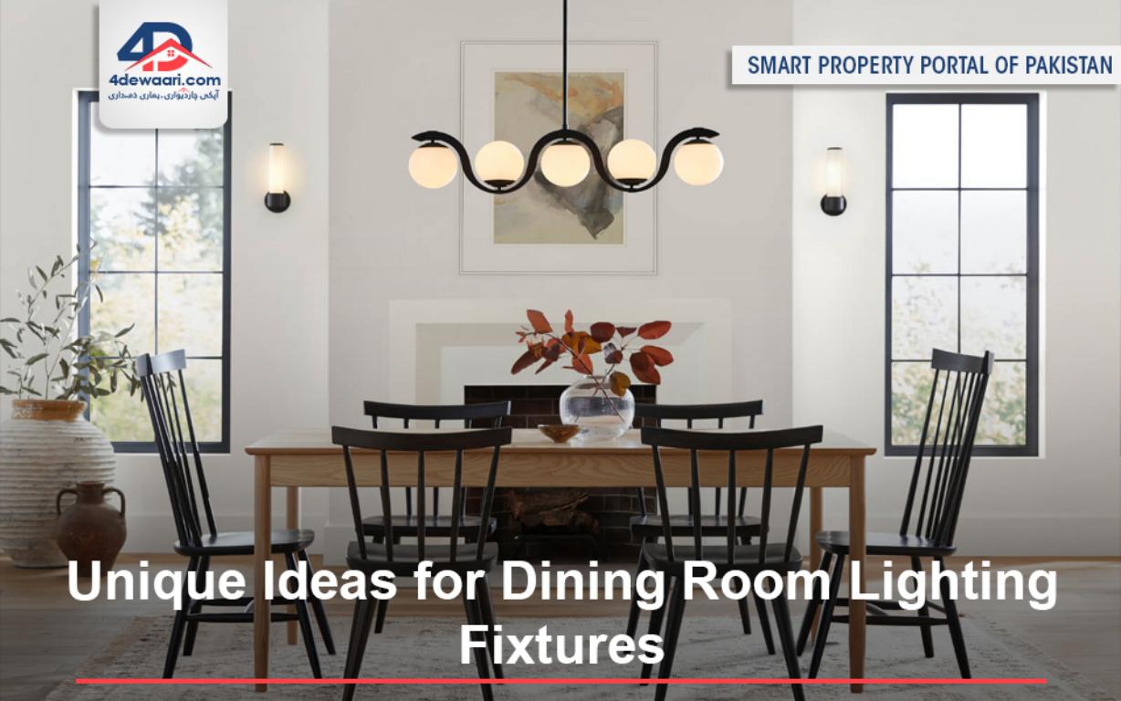 12 Unique Ideas for Dining Room Lighting Fixtures