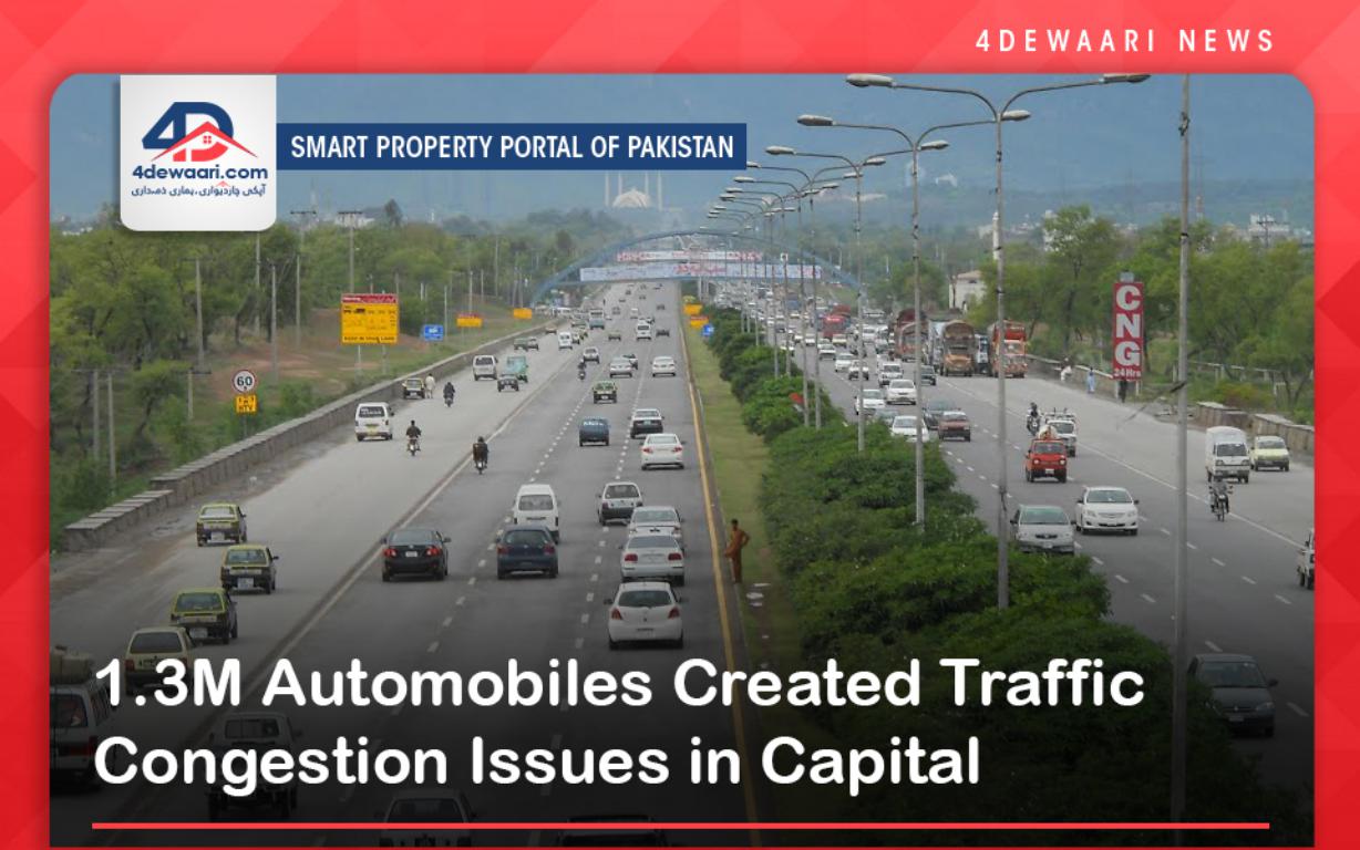 1.3M Automobiles Created Traffic Congestion Issues in Capital 