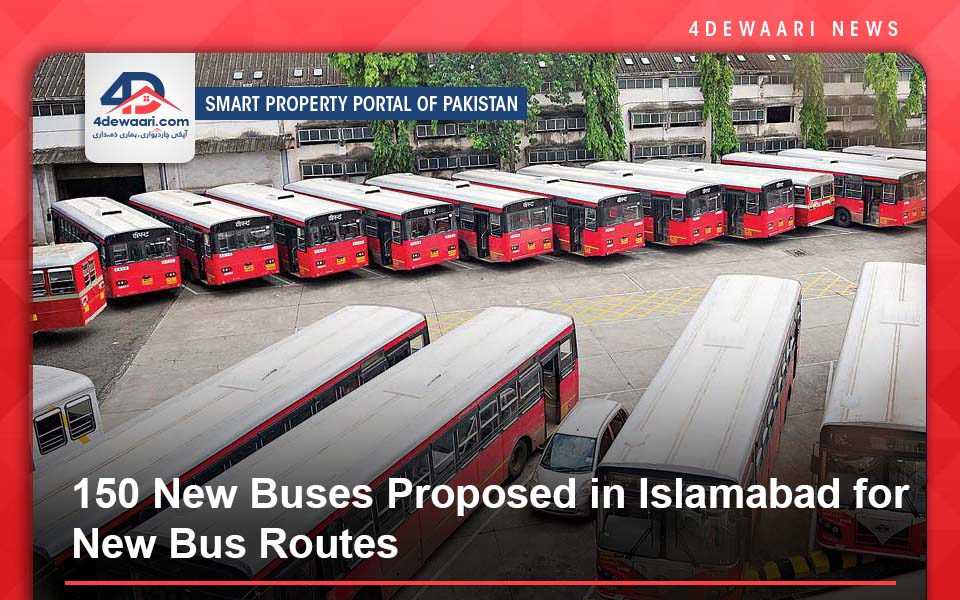 150 New Buses Proposed in Islamabad for New Bus Routes