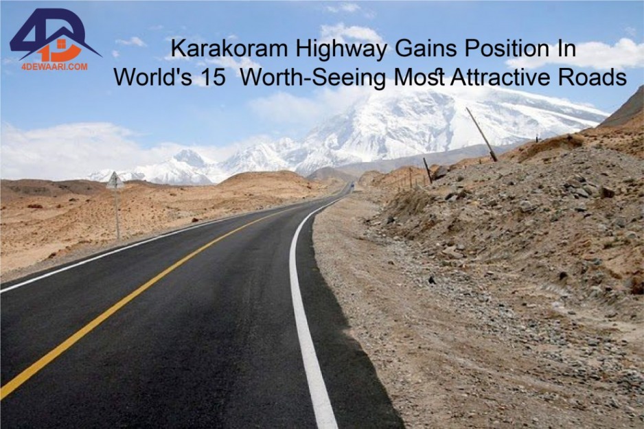 Karakoram Highway Gains Position in  World's 15 Worth-Seeing Most Attractive Roads