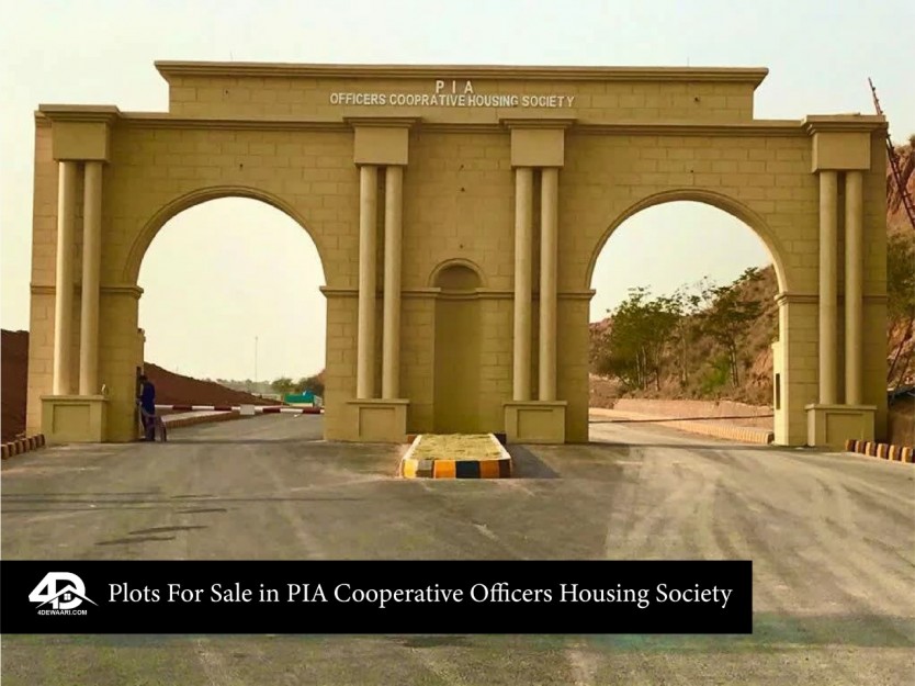 Plots For Sale in PIA Cooperative Officers Housing Society
