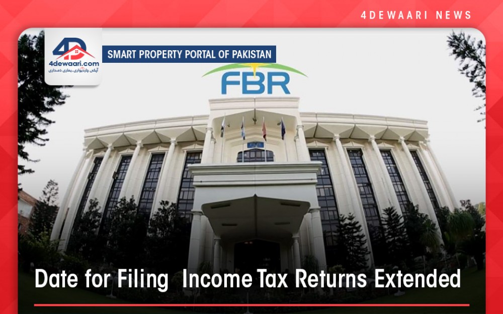 Date for Filing Income Tax returns Extended