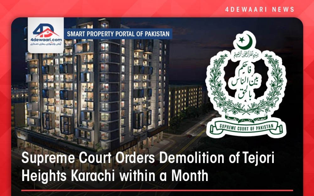After Nasla Tower, Demolition of Tejori Heights Karachi, Ordered by The Supreme Court