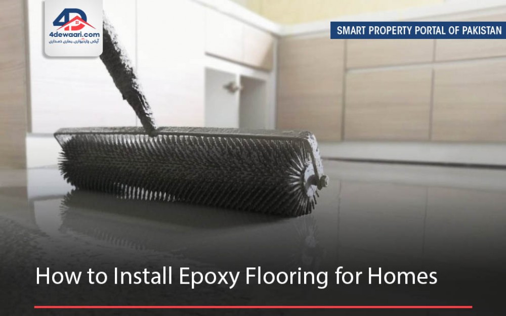 How to Install Epoxy Flooring for Homes by Yourself
