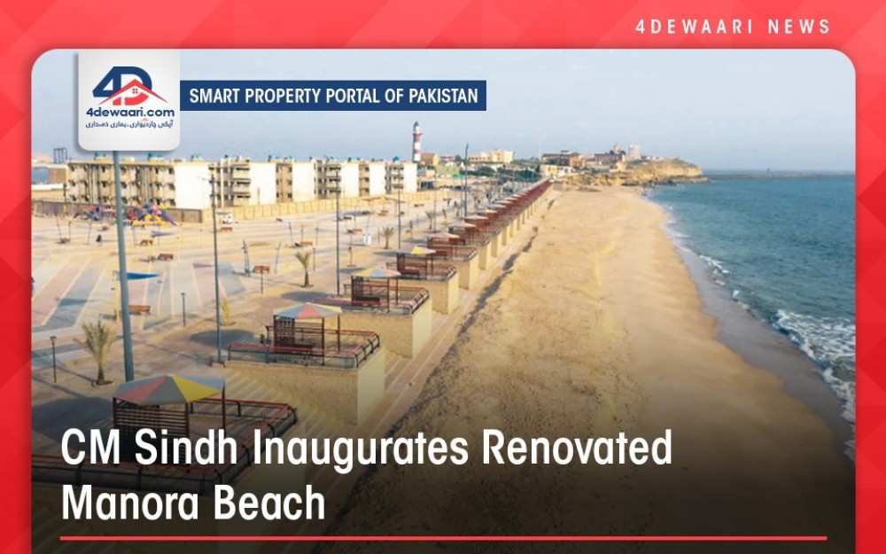 Manora Waterfront Beach Karachi, Inaugurated by CM Sindh