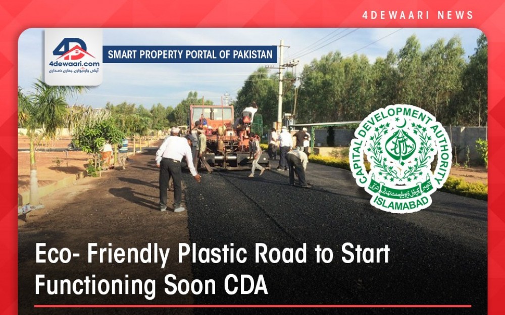 For Smooth Drives, Can Plastic Roads Be Useful? Pakistan's First Eco-Friendly Plastic Road