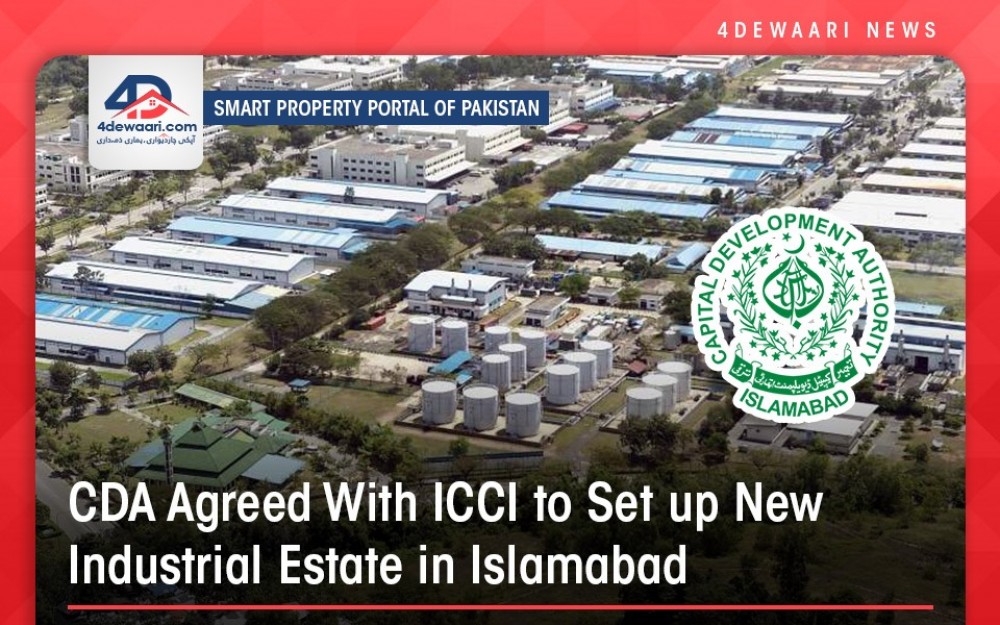 Islamabad Industrial Estate Establishment, CDA And ICCI Shake Hands