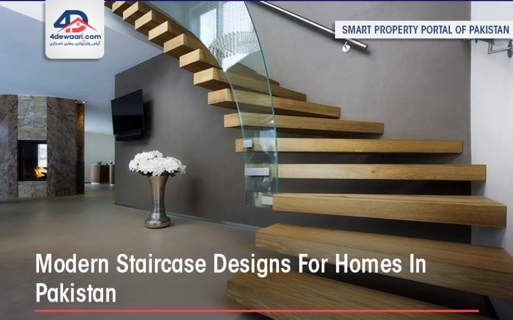 Modern Pakistani Homes Staircase Designs