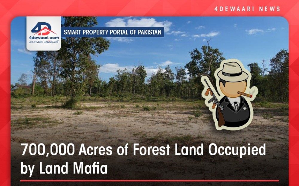 700,000 Acres Of Forest Land Occupied By Land Mafia