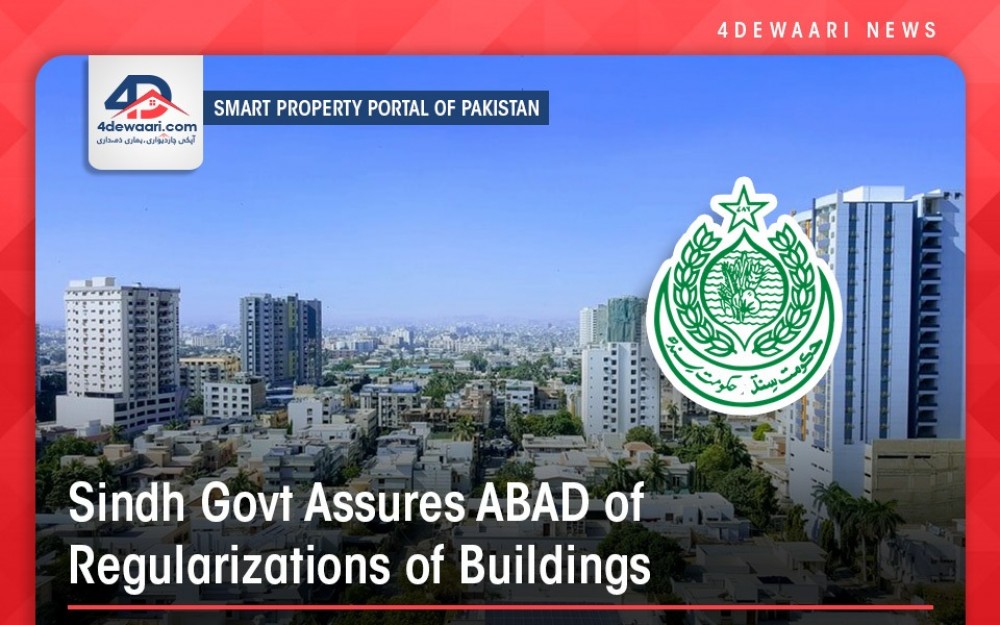 Sindh Govt Assures ABAD of Regularization of Buildings