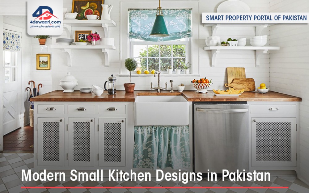 Modern Small Kitchen Designs in Pakistan