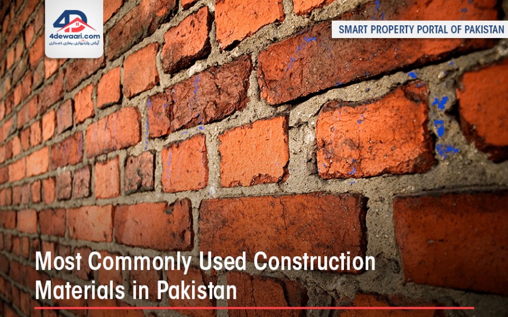Most Commonly Used Construction Materials In Pakistan