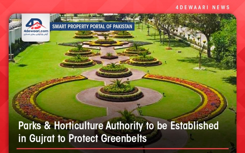 PHA Gujrat Establishment Soon For Greenbelts Protection