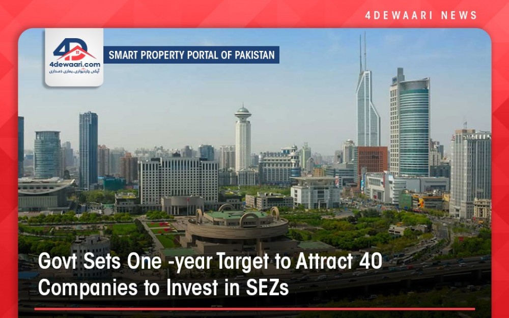 Govt Sets One Year Target to Attract 40 Companies to SEZs