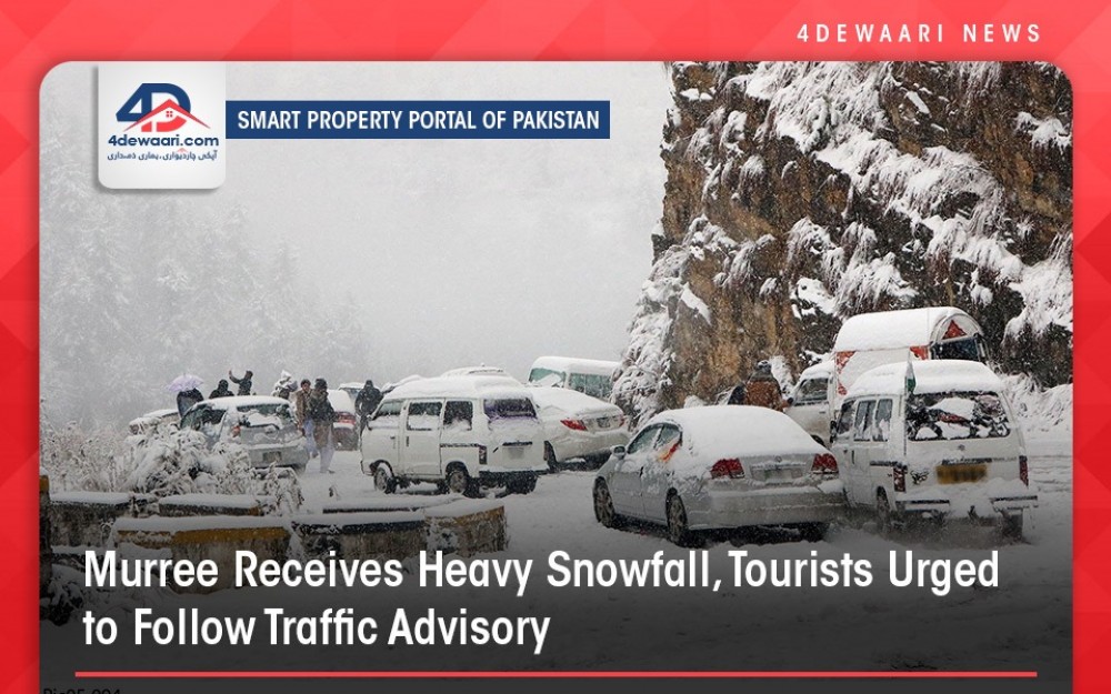Tourists to Follow CTP Advisory Due To Snowfall In Murree