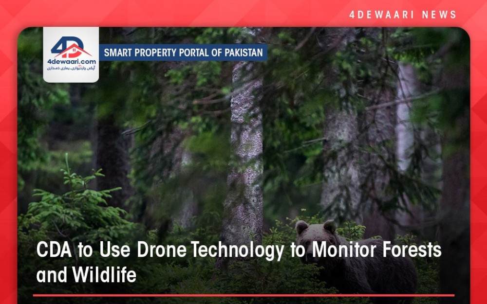 Drones To be Used By CDA For Forests And Wildlife Monitoring