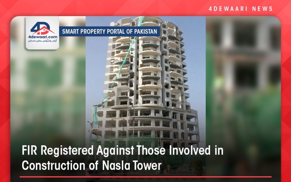 FIR Registered Against Those Involved in Construction of Nasla Tower