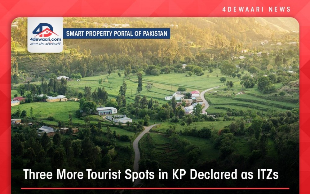 Three More Tourist Spots in KP declared as ITZs