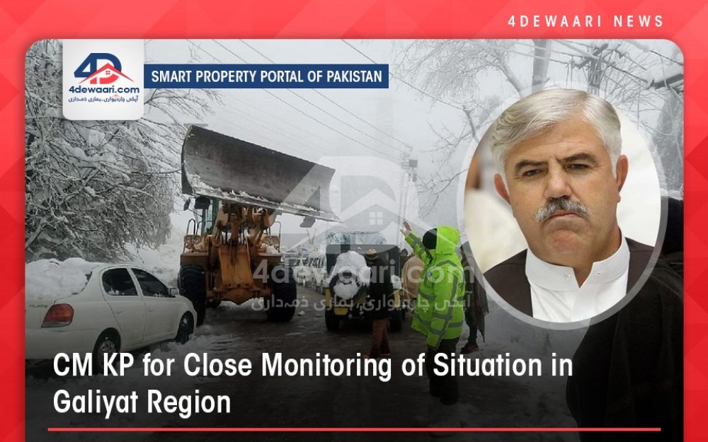 CM KP for Close Monitoring of Situation in Galiyat Region