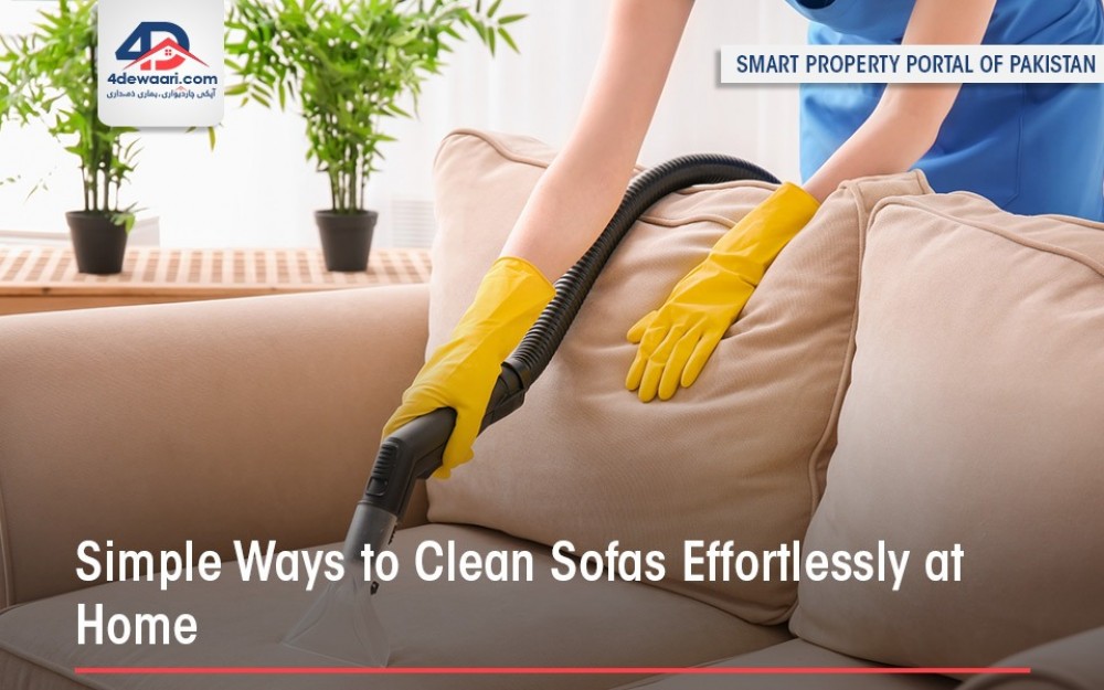Simple Ways To Clean Sofas At Home Effortlessly