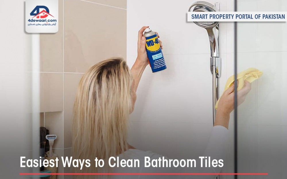 Easiest Ways To Clean Bathroom Tiles