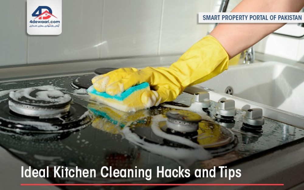 Ideal Kitchen Cleaning Tips and Hacks