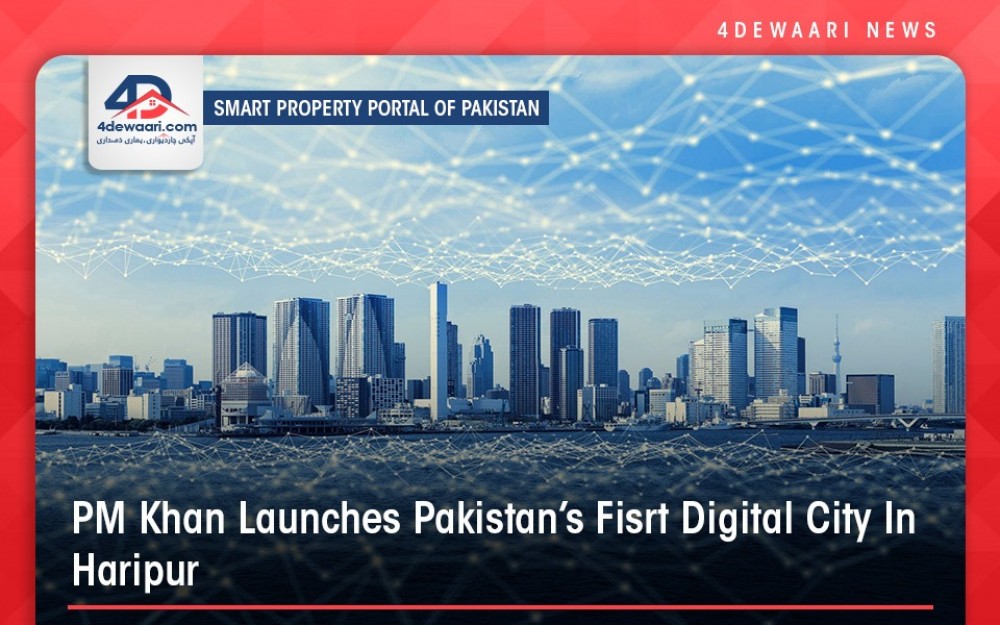 PM Khan Launches Pakistan's First Digital City In Haripur