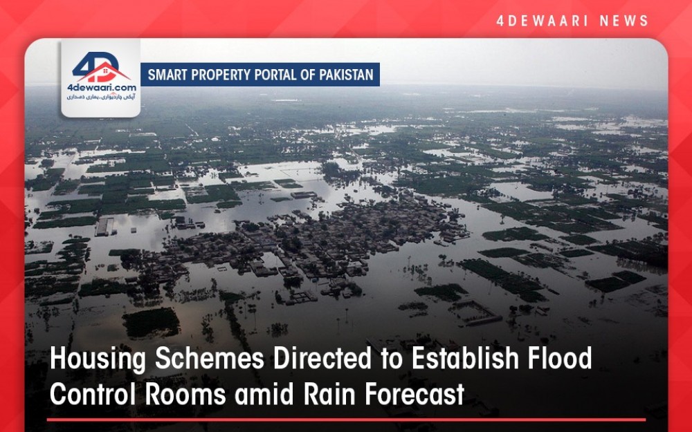 Housing Schemes Directed To Establish Flood Control Rooms Amid Rain Forecast