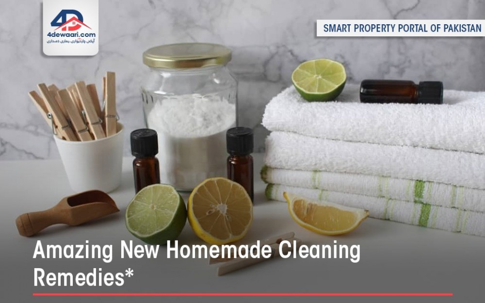 Amazing New Homemade Cleaning Remedies