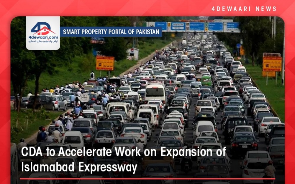 CDA To Accelerate Work On Expansion Of Islamabad Expressway