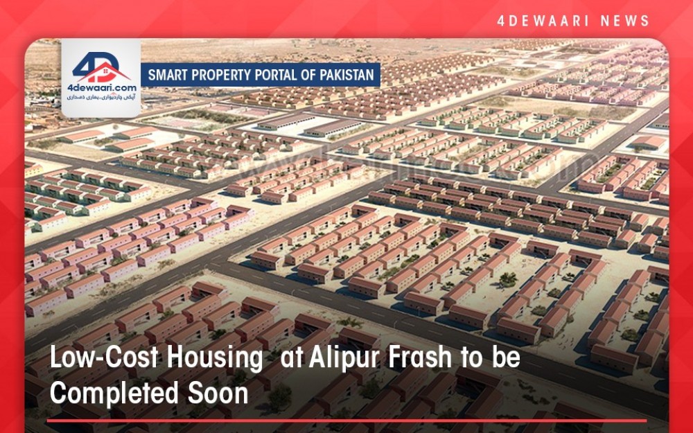 Alipur Frash Low-Cost Housing Project To Complete Soon