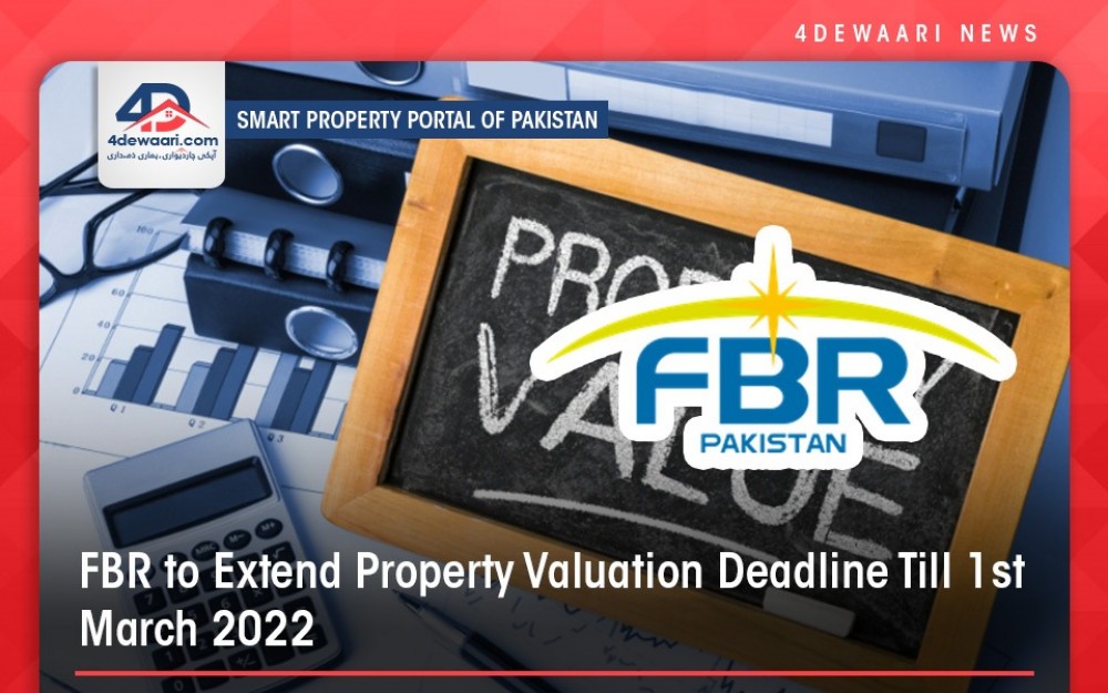FBR To Extend Property Valuation Deadline Till 1st March 2022