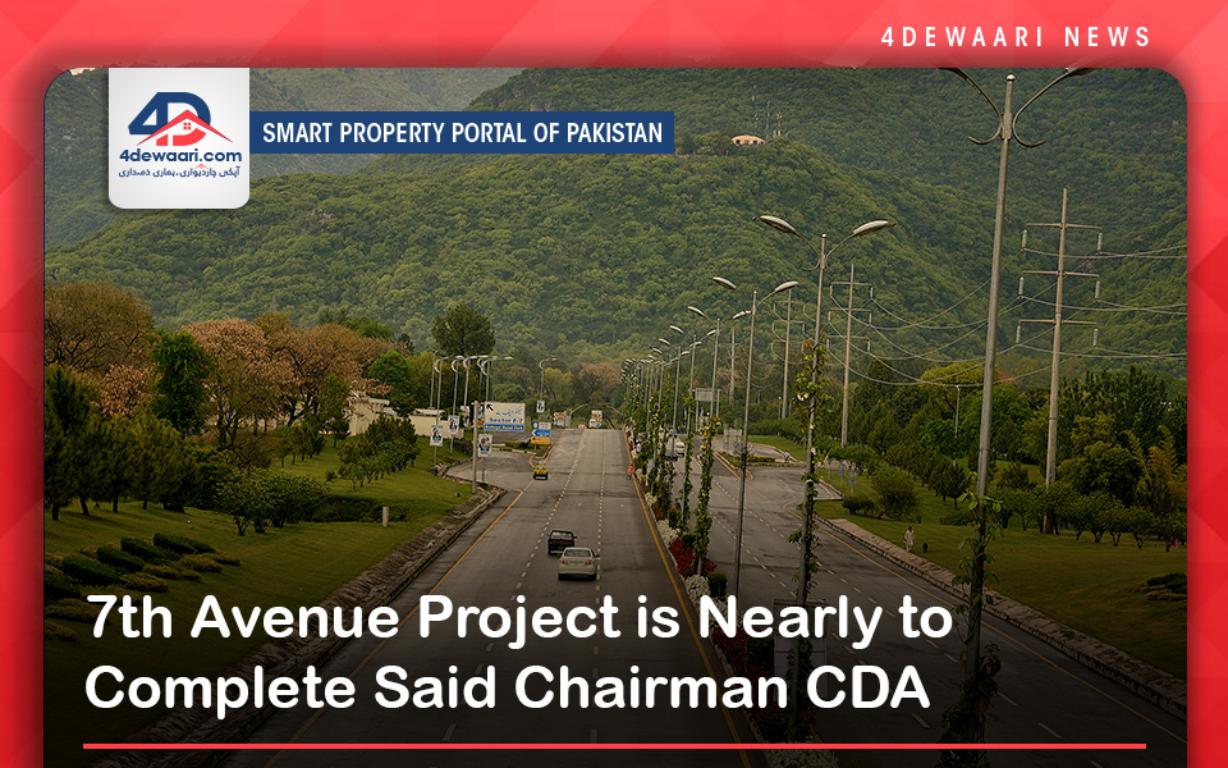 7th Avenue Project is Nearly to Complete Said Chairman CDA 