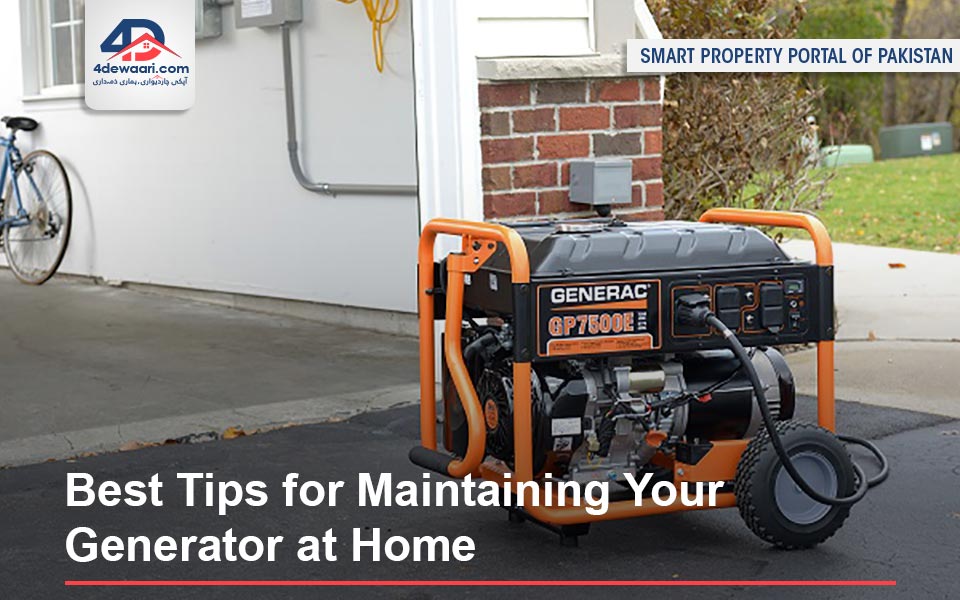 Best Tips for Maintaining Your Generator at Home