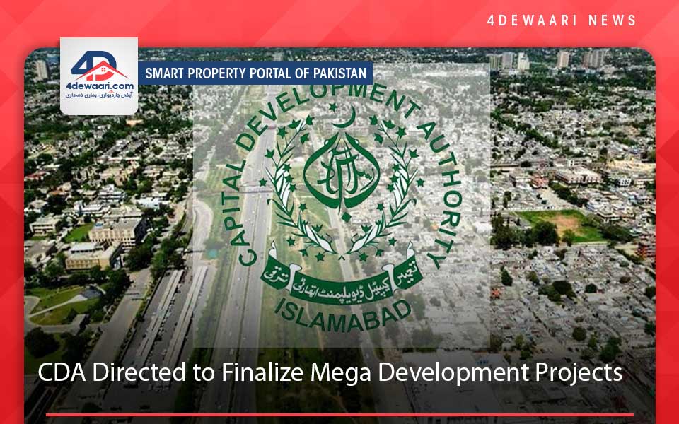 CDA Directed to Finalize Five Development Projects