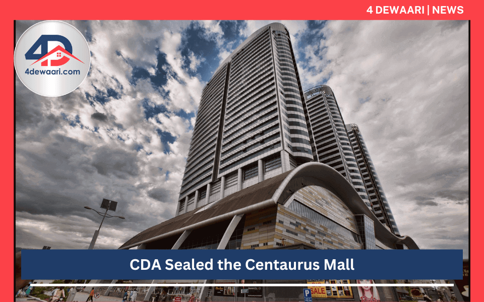 CDA Sealed the Centaurus Mall