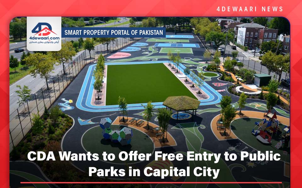 CDA Wants to Offer Free Entry to Public Parks in Capital City