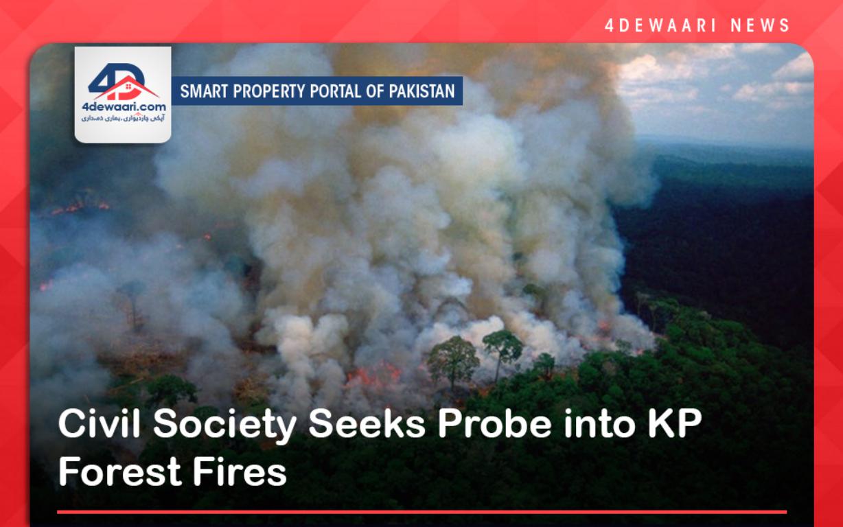 Civil Society Seeks Probe into KP Forest Fires