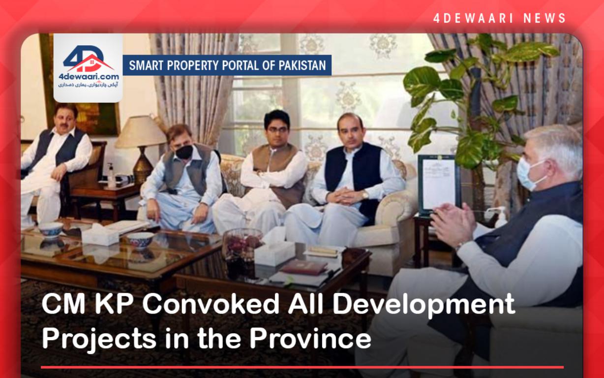CM KP Convoked All Development Projects in the Province