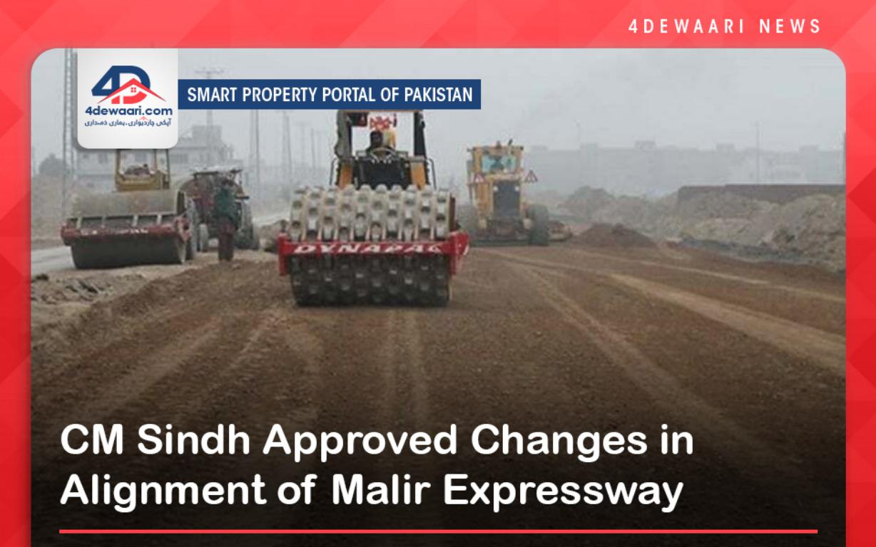 CM Sindh Approved Changes in Alignment of Malir Expressway
