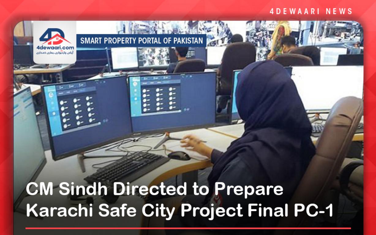 CM Sindh Directed to Prepare Karachi Safe City Project Final PC-1