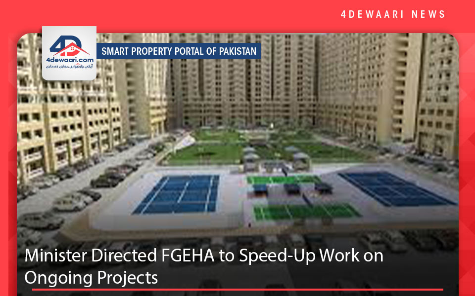 FGEHA Directed to Speed-Up Work on Ongoing Projects