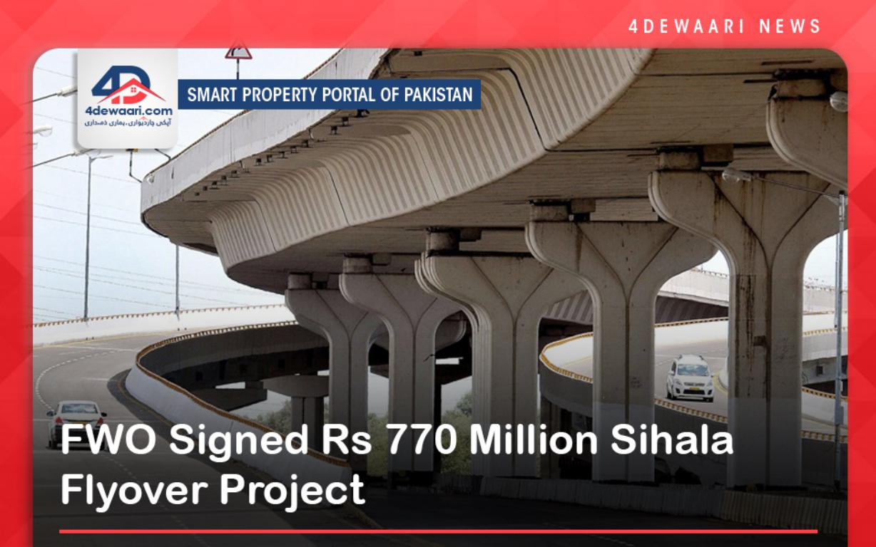 FWO Signed Rs 770 Million Sihala Flyover Project