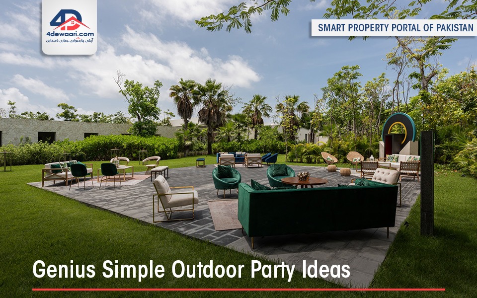 Genius Simple Outdoor Party Ideas