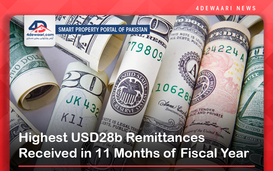 Highest USD28b Remittances Received in 11 Months of Fiscal Year 2022